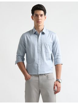 Arrow Newyork - Mens Vertical Striped Manhattan Slim Fit Shirt