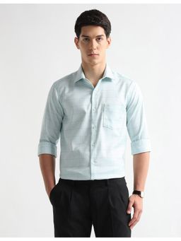 Arrow - Mens Windowpane Checked Auto Press 4Dp Shirt