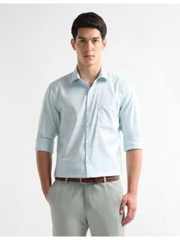 Arrow - Mens Windowpane Checked Auto Press 4Dp Shirt