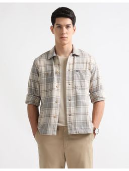 Arrow Sports - Mens Tartan Checked Outdoor Shacket