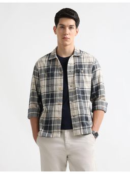 Arrow Sports - Mens Tartan Checked Outdoor Shacket