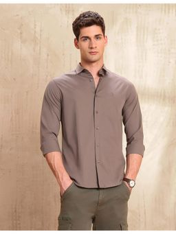 U.S. POLO ASSN. - Mens Tailored Fit Solid Shirt