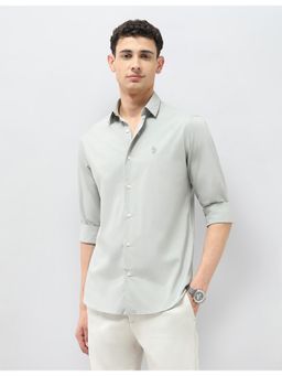 U.S. POLO ASSN. - Mens Tailored Fit Solid Shirt