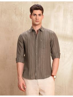 U.S. POLO ASSN. - Mens Vertical Striped Tailored Fit Shirt
