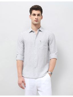 U.S. POLO ASSN. - Mens Vertical Striped Tailored Fit Shirt