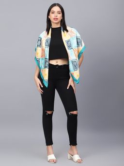 Modarta By Kamakshi - Abstract Print Viscose Scarf for Women