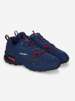 WILDCRAFT - Men Runx Tr Leap 2.0 Multi Navy Blue Outdoor Shoes
