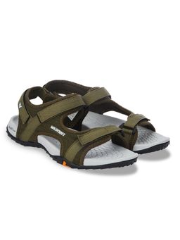 WILDCRAFT - Men Vesta Olive Floater Sandals