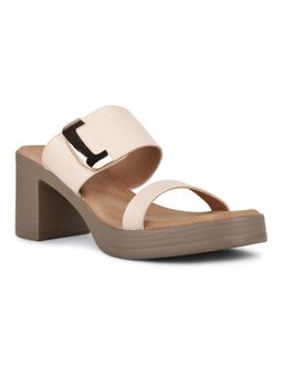 Inc.5 - Women Beige Sandal Heels
