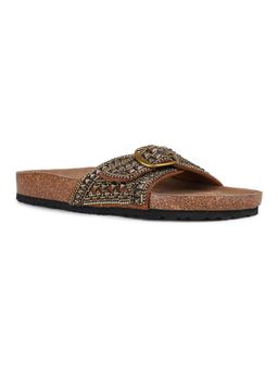 Inc.5 - Women Gold Sandals