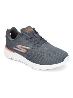 SKECHERS - Women Grey & Orange Running Shoes