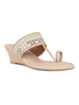 Inc.5 - Women Beige Wedge Heels