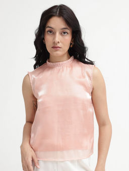 RAREISM - Cessena Beige Regular Fit Top