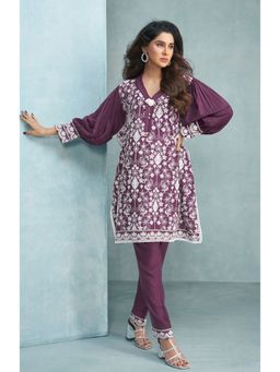 Autumnlane - Iris Jam Embroidered Co-ord Set