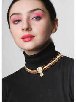 Odette - Multicolour Metal Necklace Set (Set of 2)