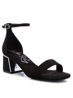 London Rag - Block Heel Sandals - Black
