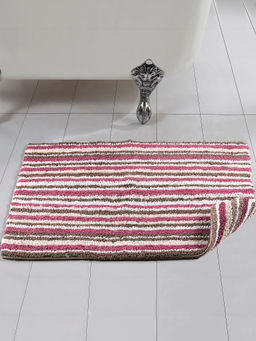 Saral Home - Claire Cotton Reversible Bathmat(50X70 Cm)