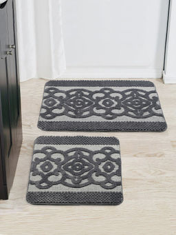 Saral Home - Karo Microfiber Bathmat Set of 2