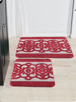 Saral Home - Karo Microfiber Bathmat Set of 2