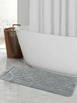Saral Home - Kaku Cotton Antiskid Bath Mat (45X100 Cm)