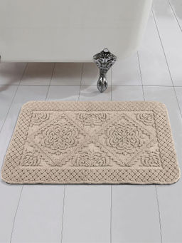 Saral Home - Kaku Cotton Antiskid Bathmat 45X65 Cm