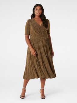 Forever New - Freda Curve Short Sleeve Wrap Dress