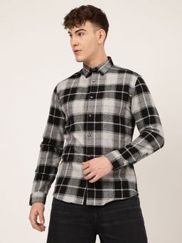 Bruun & Stengade - LINDBERGH Men Black Checked Shirt