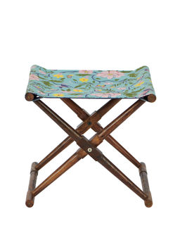 Chumbak - Bistro Foldable Stool-Spring Bloom