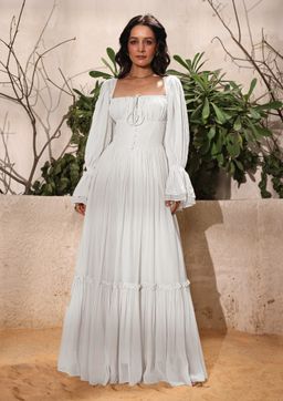 SEORAA - Elara White dress