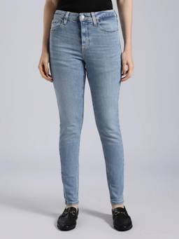 Tommy Hilfiger - Mid-Wash Skinny Fit Mid Rise Jeans