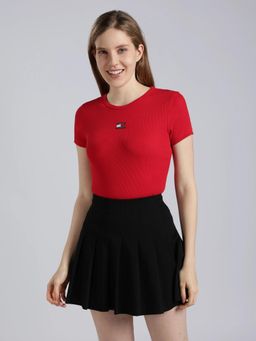 Tommy Hilfiger - Solid Slim Fit Cotton T-Shirt