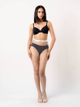 Shapercult - White Fishnet Stocking