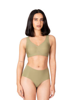 Shapercult - Skyn Full coverage Bra-Green