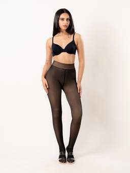 Shapercult - Ultra Premium Thermal Fleece Stockings Black