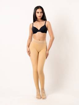 Shapercult - Ultra Premium Thermal Fleece Stockings Beige