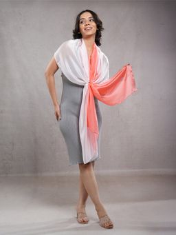 CrossKulture - Pink Satin Ombre Scarf