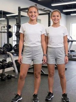 Tiny Bugs - Solid Grey Boxer Trunks (Pack of 2)