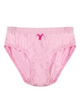 Tiny Bugs - Cotton Pink Basic Briefs