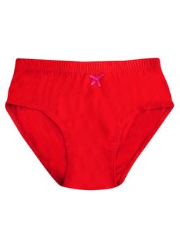 Tiny Bugs - Cotton Red Basic Briefs