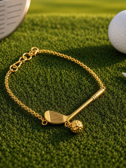 House of Pehr - Silver Plated Golf Bracelet