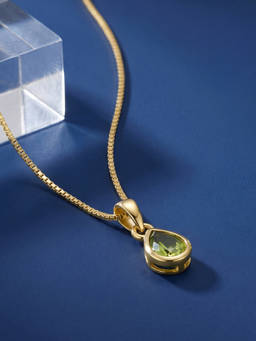 TOUCH925 - 925 Silver August Birthstone Necklace