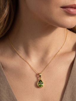 TOUCH925 - 925 Silver August Birthstone Pendant