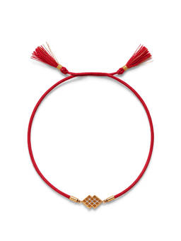 Palmonas - Prosperity Ruby Grid Rakhi