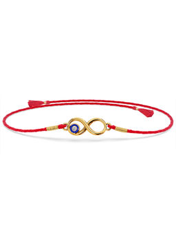 Palmonas - Radiant Infinity Fine Silver Rakhi