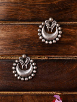 VENI - Silver Plated Studs Earrings