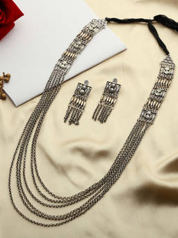 VENI - 92.5 Silver Plated Jewellery Set