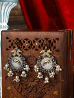 VENI - 925 Sterling Silver Drop Earrings