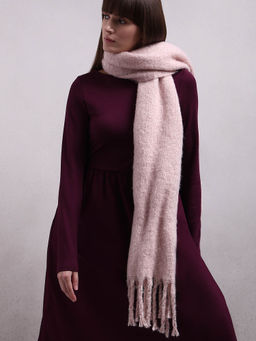 VERO MODA - Women Knitted Fringe Detail Scarf