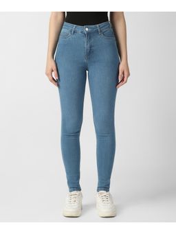 Van Heusen - Women Blue Mid Wash Jeans