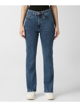 Van Heusen - Women Blue Mid Wash Jeans